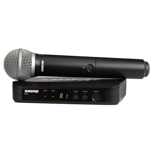 Kit microfono shure blx24e pg58 m17 black - 0042406248297