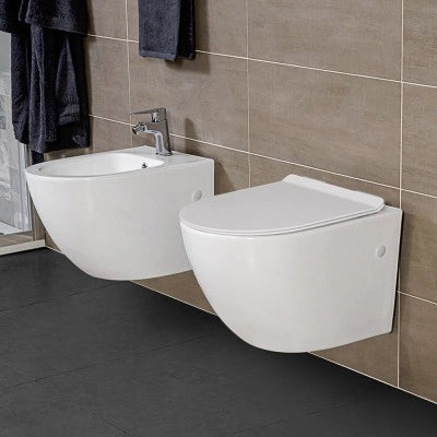 Copriwater linea Tokyo con chiusura soft-close per modello salvaspazio