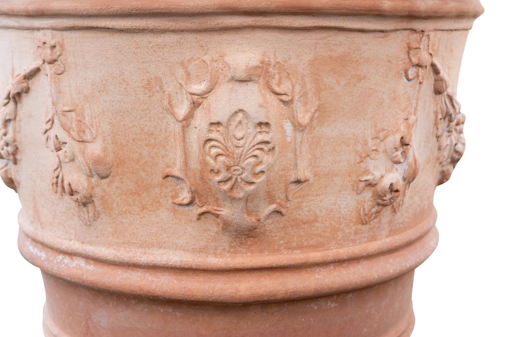 Biscottini Vaso in Terracotta 100% Made in Italy interamente Lavorata a Mano orcio conca