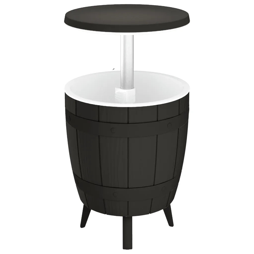 Tavolo Frigo 3 in 1 Polipropilene Nero 364159
