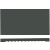 Telo di Ricambio per Tenda a Bracci Retrattile in Poliestere Anti UV da 4x2.5 m, Grigio