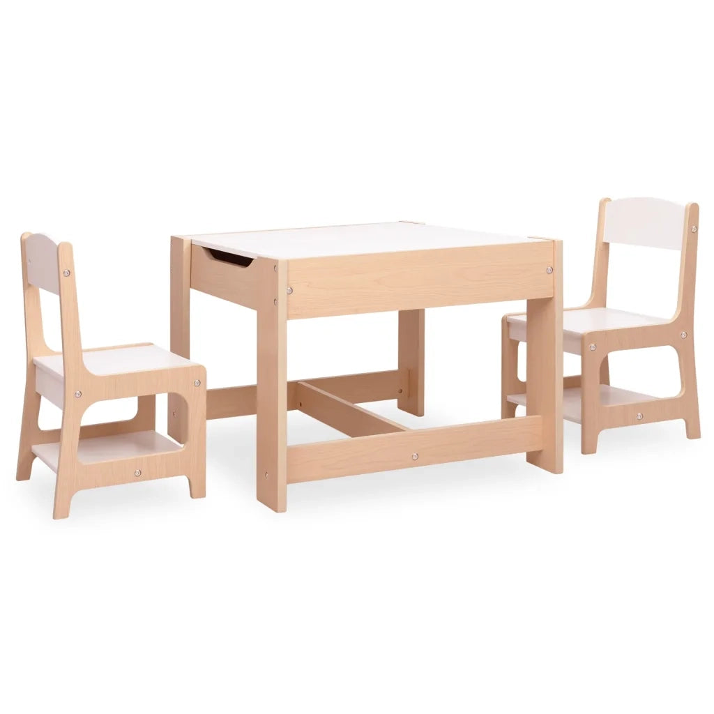 Tavolo per Bambini con 2 Sedie in MDF CFW4481868