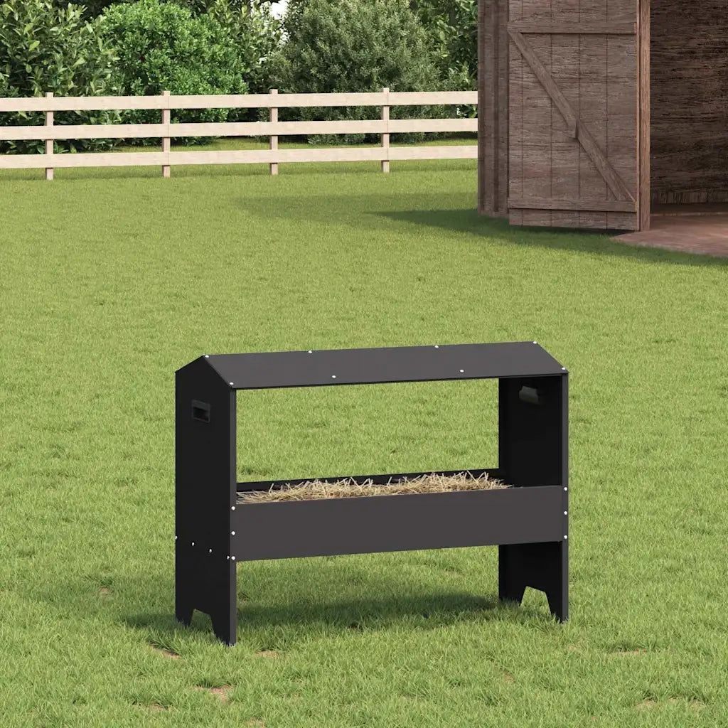 Abbeveratoio per bestiame Nero 79 x 35 x 62 cm CFW8524086