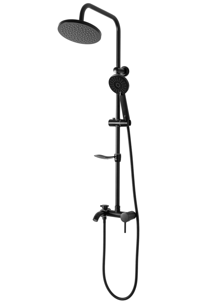 Set Doccia Da Incasso Luis Black