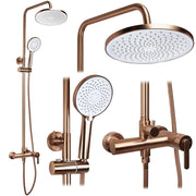 Set Doccia Rea Ontario Brush Copper