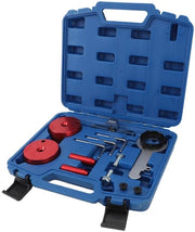 Strumento di regolazione metallica - Attacco albero motore - Per precisione di timing - 34 x 30 x 9 cm - Per motori EcoBlue 2.0 TDCi - Specializzato