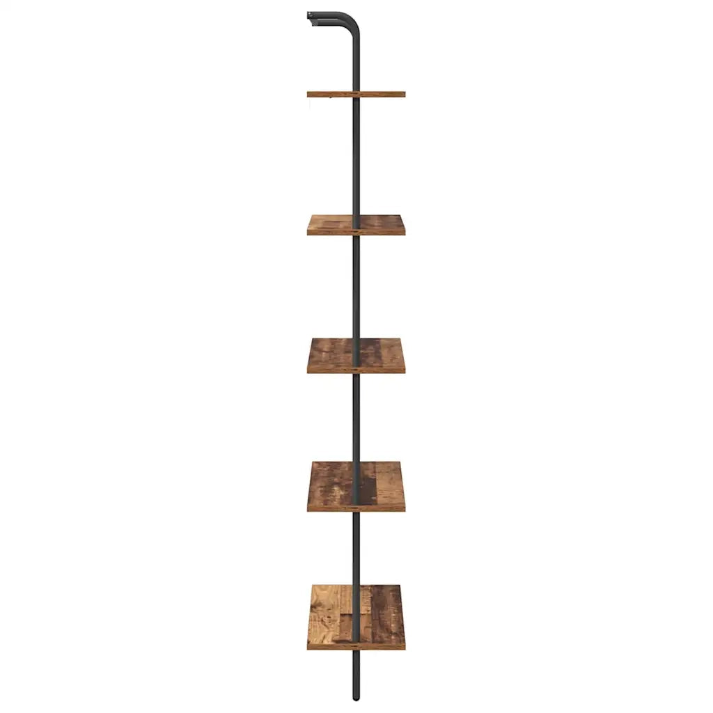 Libreria Legno vecchio 60 x 24 x 168 cm Legno multistrato 879969