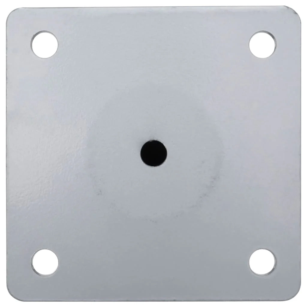 Base per ombrellone compatta facile da installare 12,5 x 12,5 x 30,5 cm acciaio argentato 02_0056363
