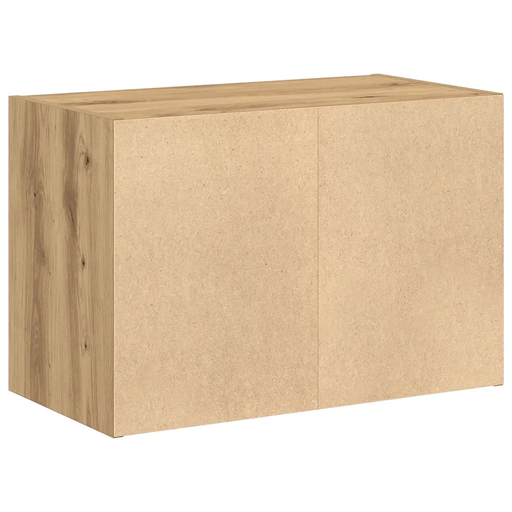 Mobile contenitore impilabile 60 x 31 x 40 cm con 2 pratici cassetti moderni in legno di rovere ingegnerizzato 02_0051203