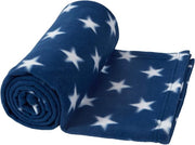Piumino morbido, deken di piuma, deken di fleece, deken per salotto, divano, caldo, inverno, soffice, per divano, deken per bambini, divano, 120 x 150 cm, blu