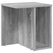 Tavolino | Tavolo laterale Grigio Sonoma 37 x 32 x 40 cm Legno multistrato