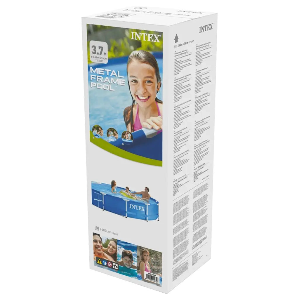 INTEX Piscina Metal Frame 366x76 cm 28210NP 91485