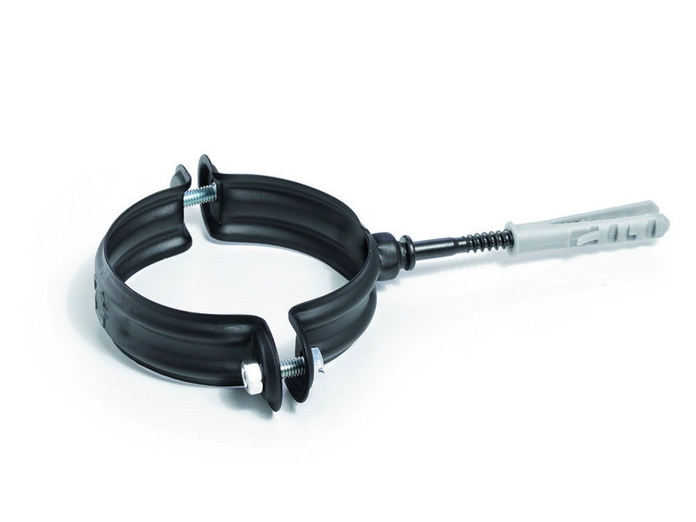1pz collare per tubi stufe a pellet col. nero opaco ï cm. 10 cod:ferx.vit39072