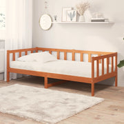 Letto Giorno con materasso Marrone Cera e Bianco 90 x 200 cm 3422702