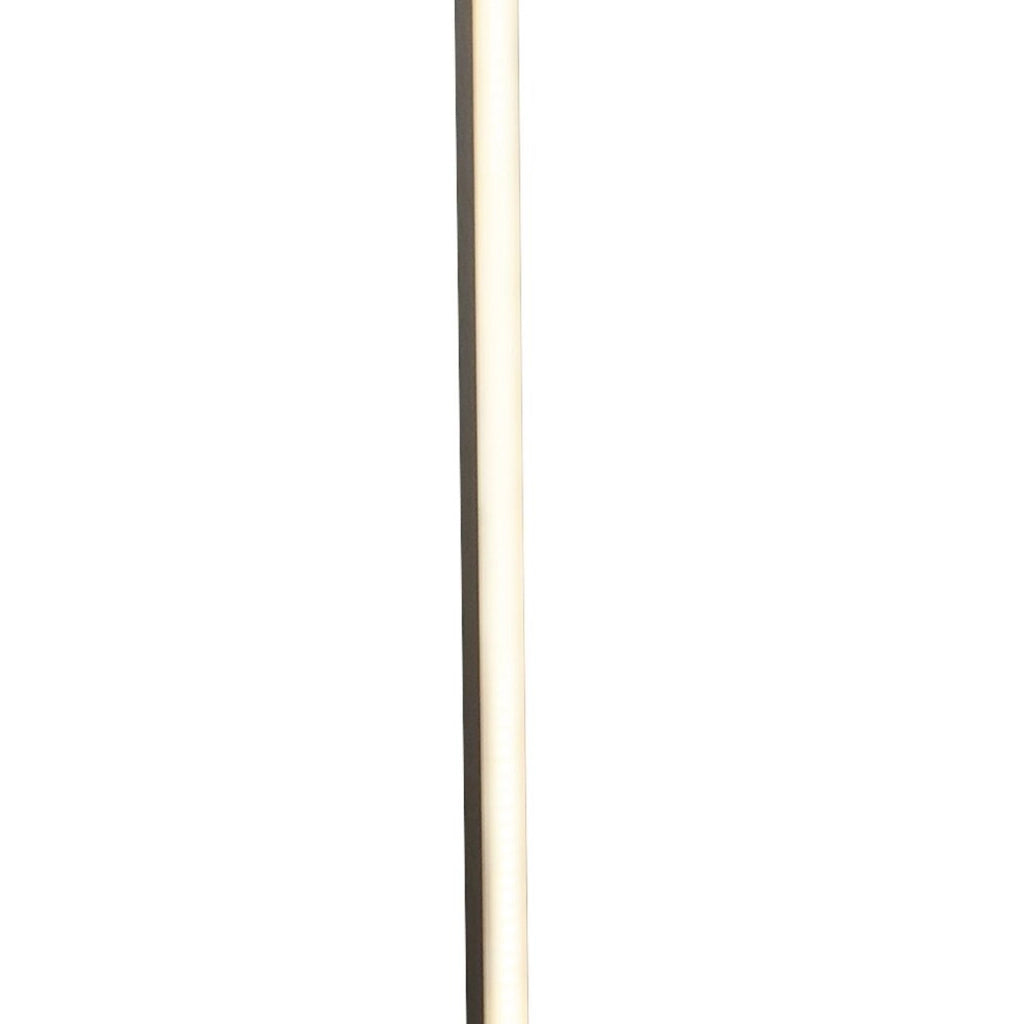 Piantana Moderna Tribeca Alluminio Argento Bianco Led 17,7W 2700-3000-4000K