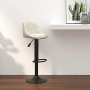 Sgabello da Bar Crema in Velluto cod mxl 62476