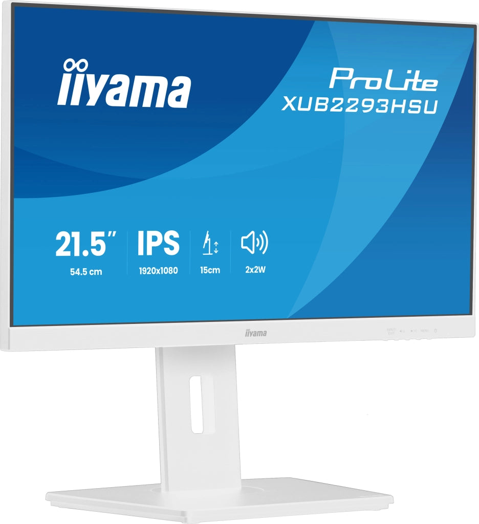 21.5in white ips-panel-1920x1080-hdmi-displayport - xub2293hsu-w7