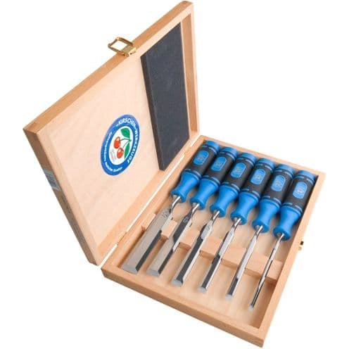 Kirschen set scalpelli 1108 HK 6 pezzi in cassetta di legno