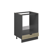 Vicco Mobile per forno da incasso Pannello in quercia 60 cm senza piano di lavoro