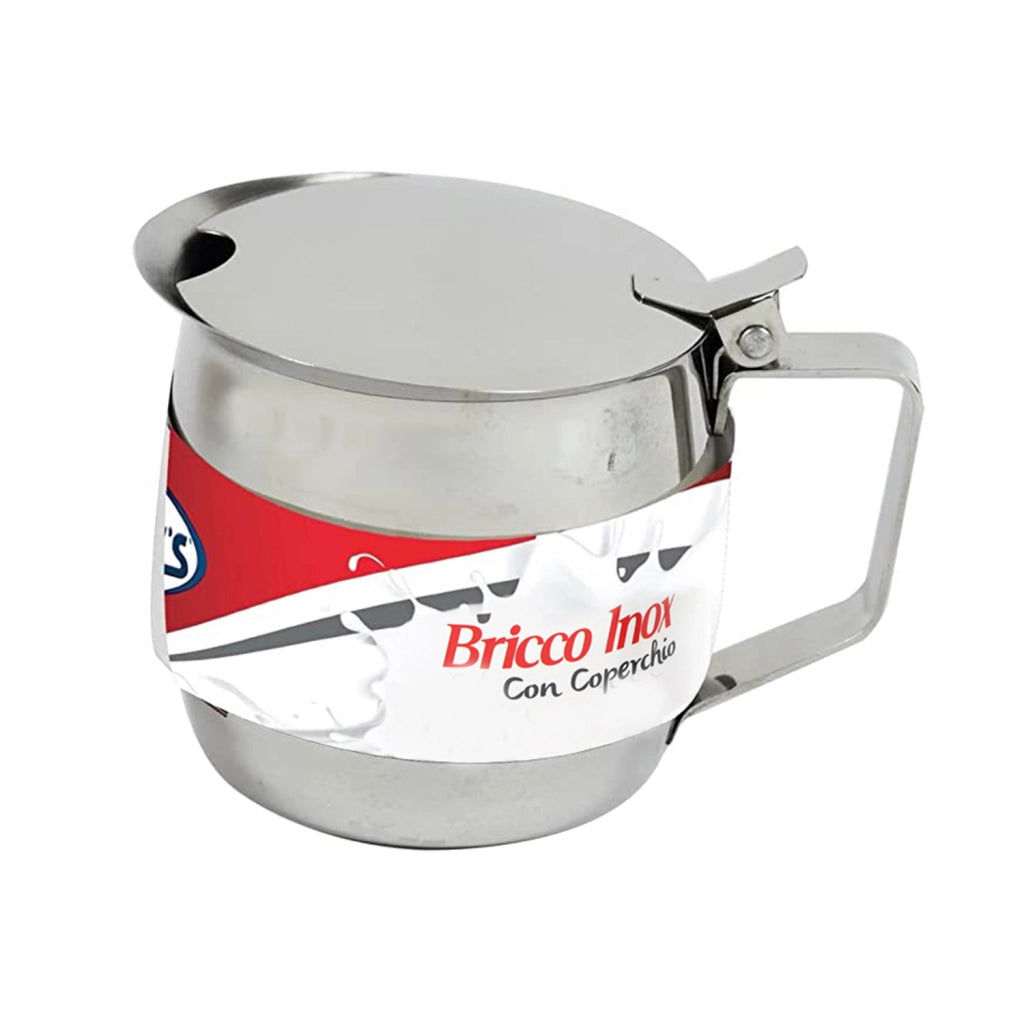 MAURY'S BRICCO IN ACCIAIO INOX CON CAPIENZA DA (4 TAZZE) CON COPERCHIO