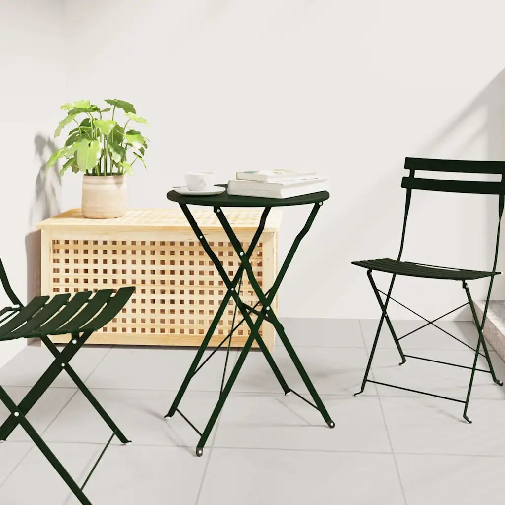 Tavolo da bistrot Verde Scuro Ø 50 x 71 cm 42002961