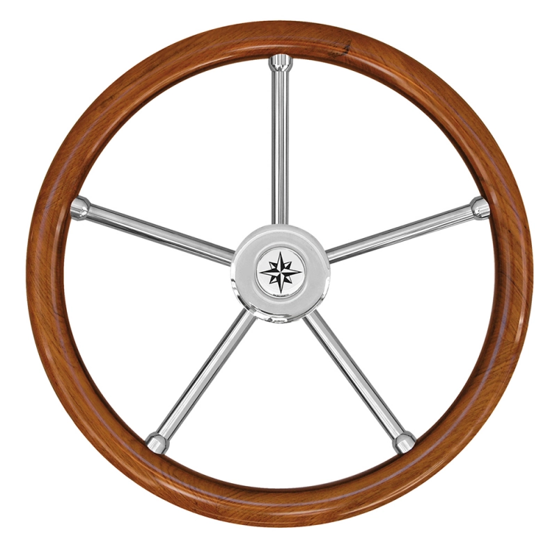 RUOTA TIMONE TEAK Ø MM.450