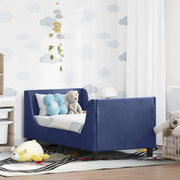 Struttura letto per bambini con testata-Giroletto per bambini Blu Polizia 70 x 140 cm 459955