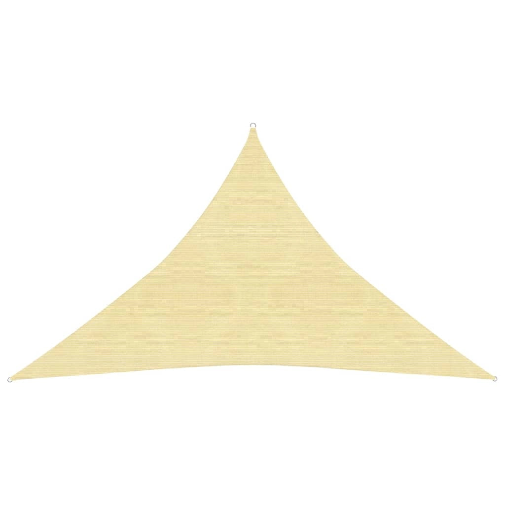 Vela ombreggiante 160 g/m² beige 5 x 5 x 6 m HDPE 02_0008986