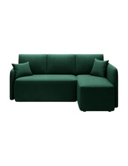 Divano ad angolo collezione HEDSON colore Verde smeraldo