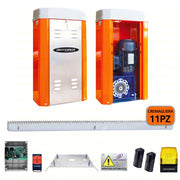 KIT SCORREVOLE GIGA 5000KG 230V INVERTER CON 11 METRI DI CREMAGLIERA ZINCATA DFM