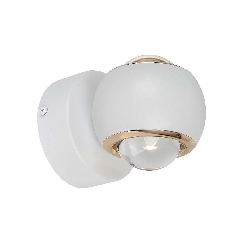 Applique V-TAC 10W LED su/giù bianca 3000K 950lm VT-7504