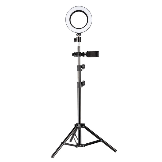 Walimex Set green screen per studio fotografico, sfondo verde, treppiedi, ring light, microfono per foto e video, incl accessori