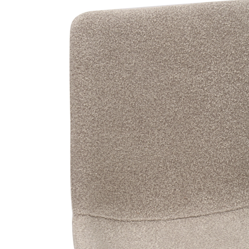 SEDIA girevole 360° in tessuto e metallo, Set da 2 pezzi, kaki