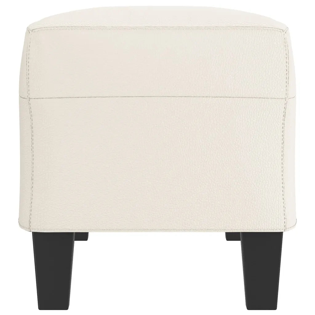 Panca Crema 100x35x41 cm in Similpelle cod mxl 60321