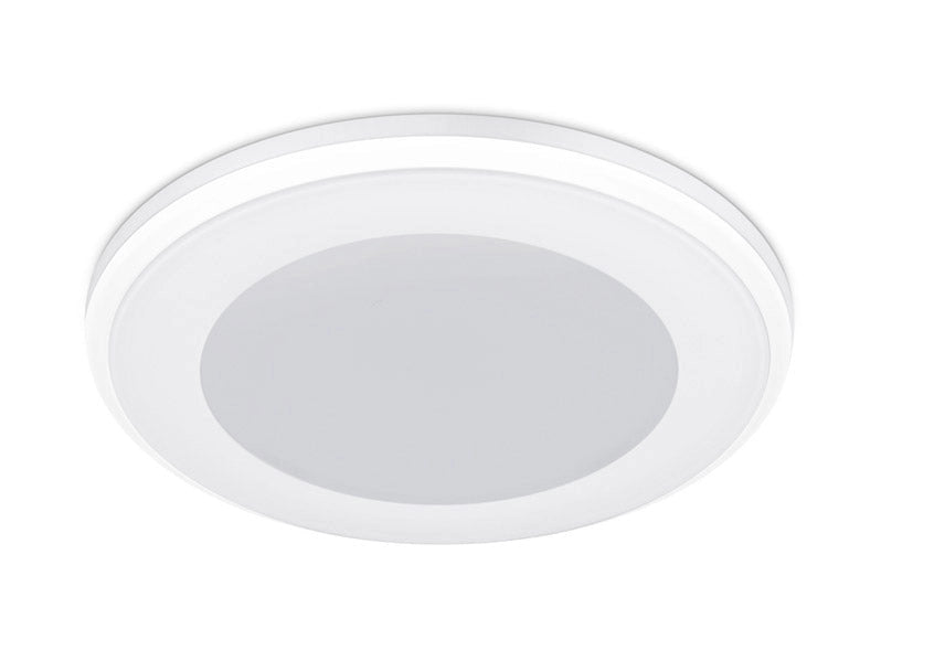 Faretto da Interno a LED in Plastica Bianco Opaco