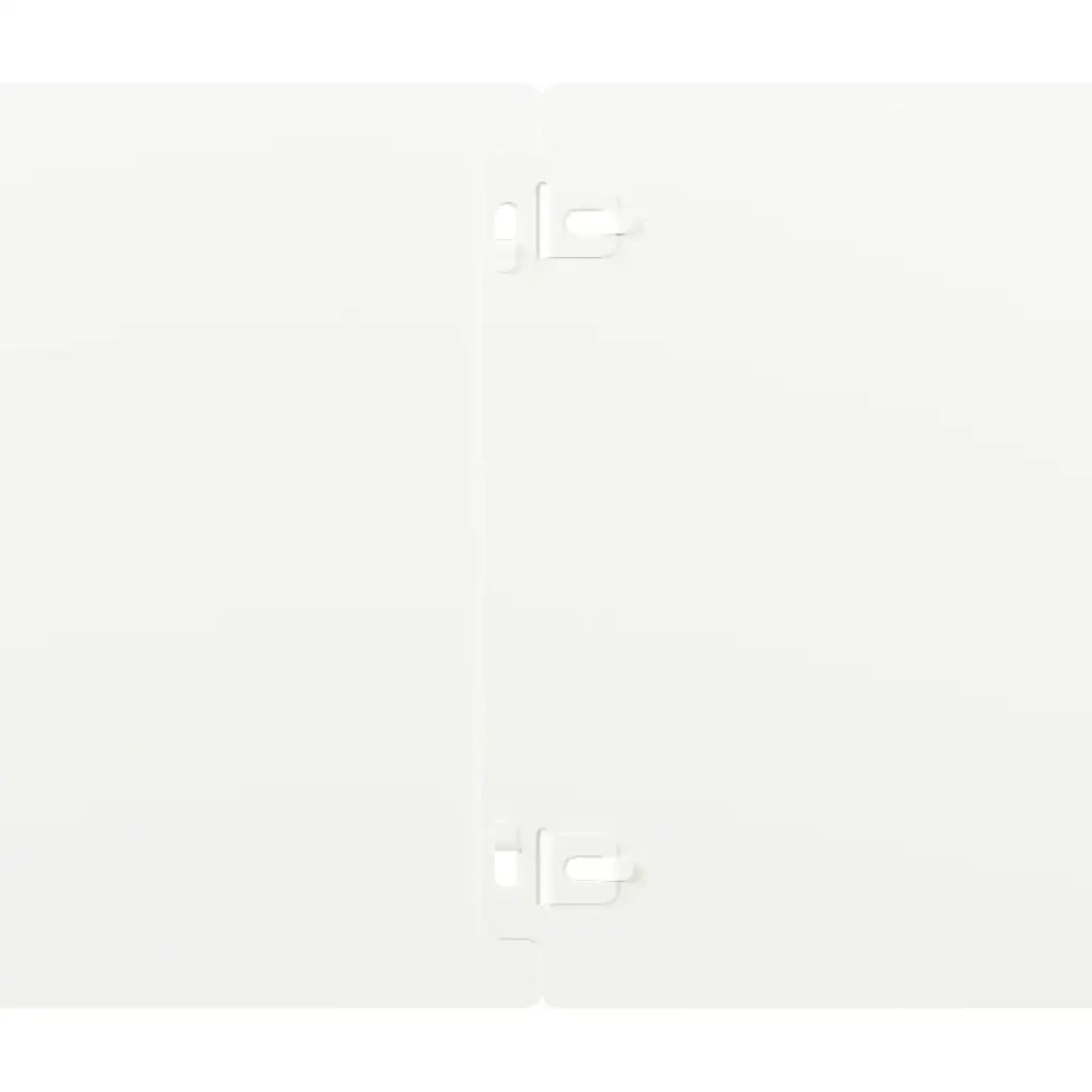 Bordure per Prato 10 pz Bianchi Acciaio Laminato a Freddo