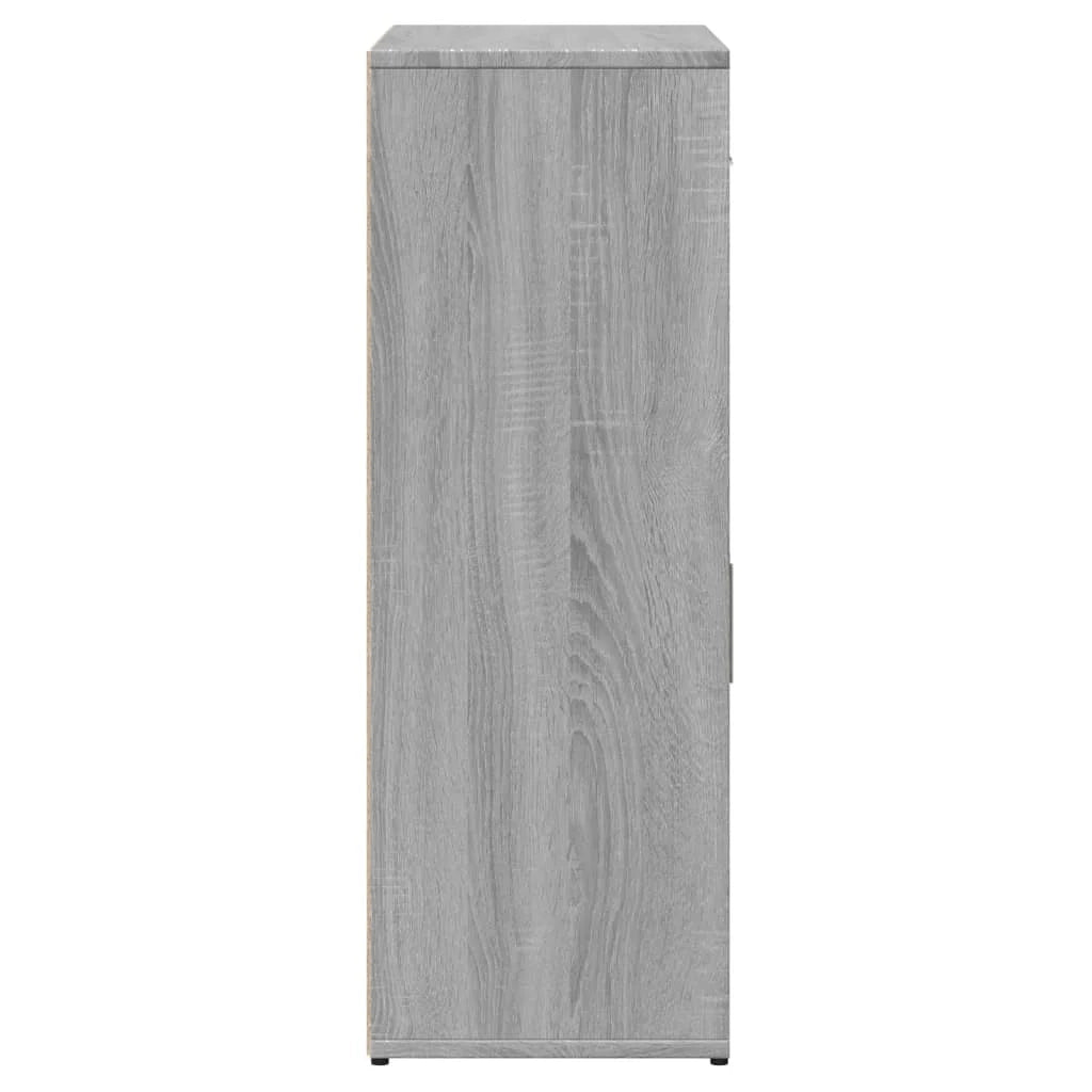 Buffet credenza cassettiera armadio mobile contenitore organizer cucina soggiorno Sonoma 60 x 30 x 84 cm legno ingegnerizzato grigio 02_0036384