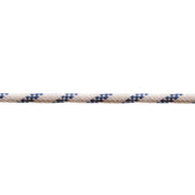 Corda in poliestere  Ã˜ 6 mm. bianco/blu 120 mt.