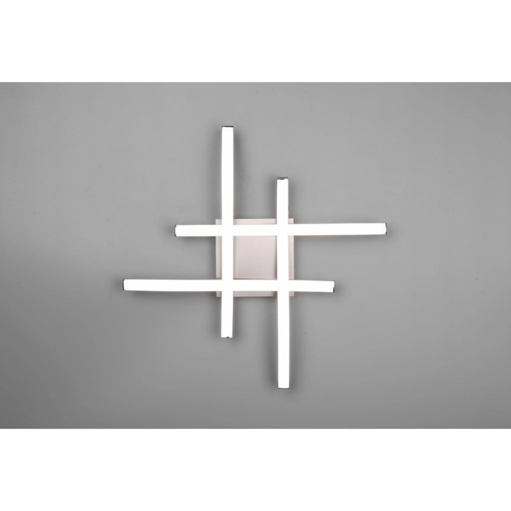 PLAFONIERA LED 4 ROUTE 5W 46X46CM 4000K NICHEL