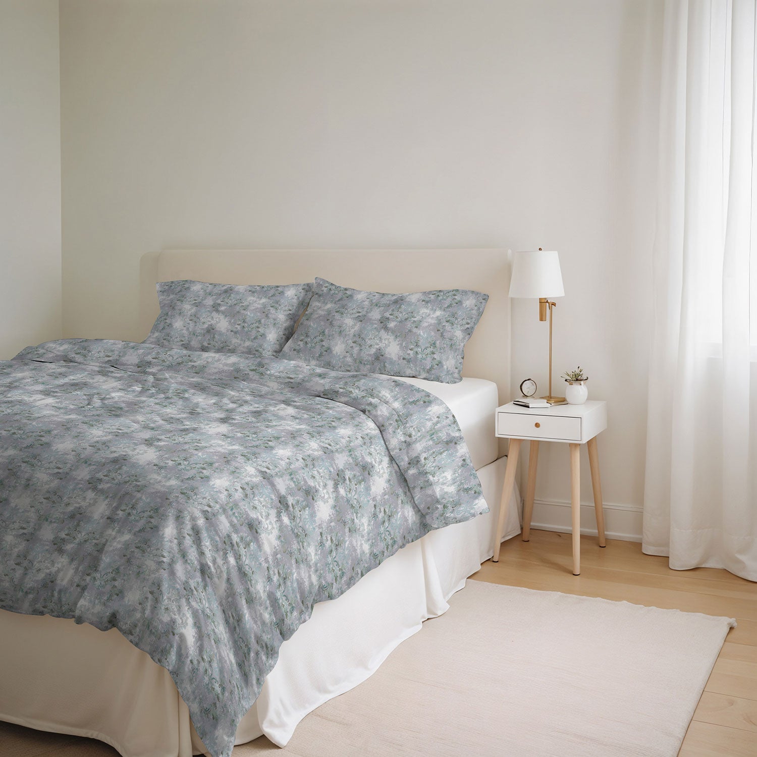 Copripiumino Singolo con Stampa sul Sacco e Federa Linea Ida Venere