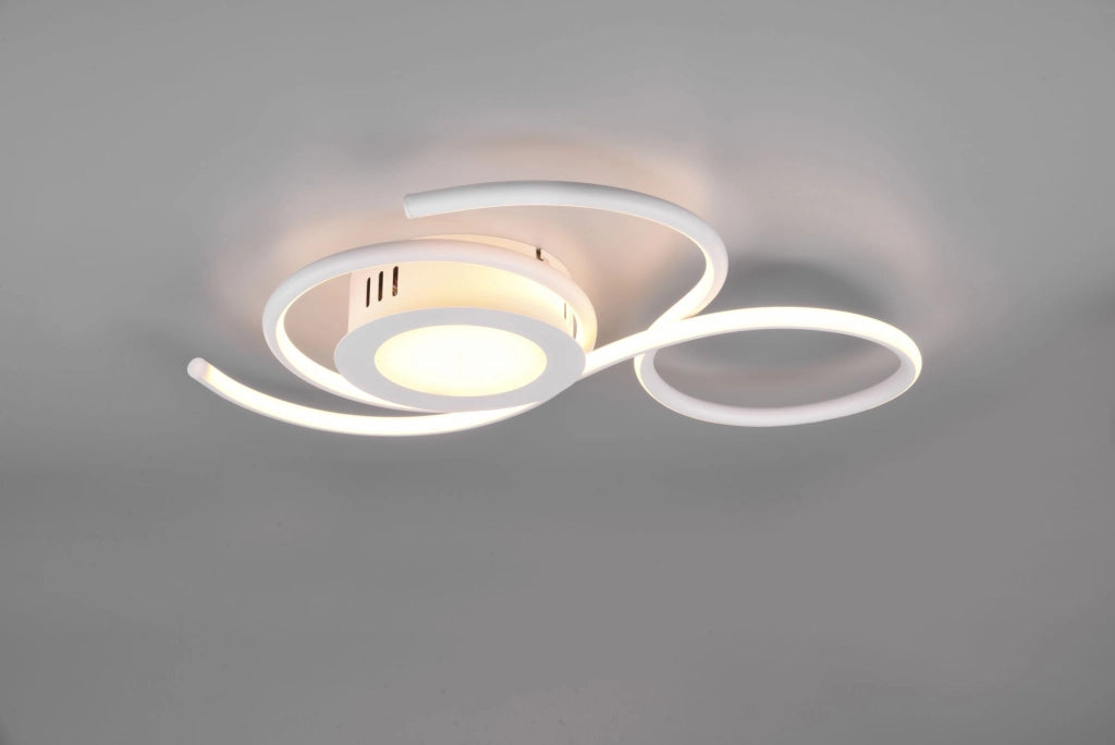 JIVE PLAFONIERA LED 36W 4.300 lm, 2.700 - 6.000 K BIANCA CON TELECOMANDO MULTIFUNZIONE L.50CM