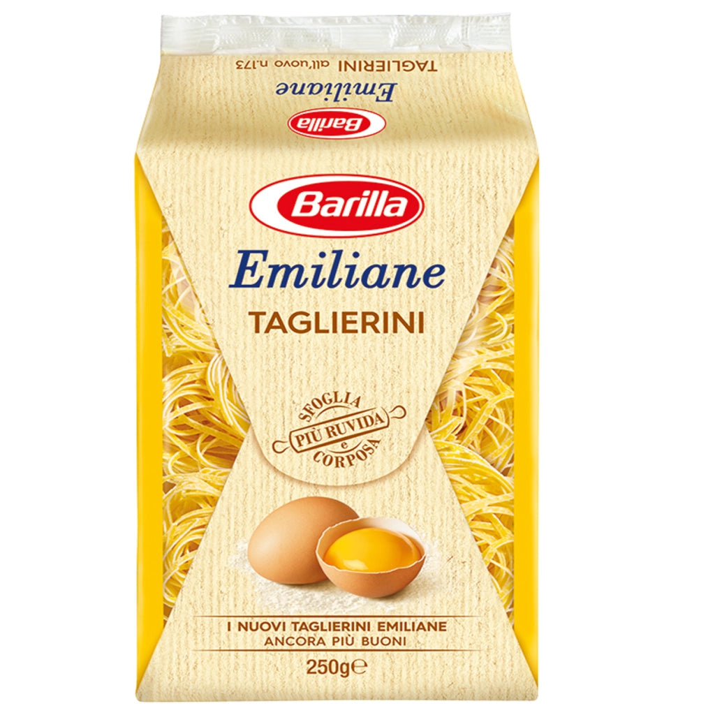 Barilla emiliane taglierini all'uovo 250 grammi