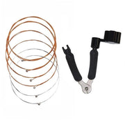 ONF3 - Corde per Chitarra Acustica - Corda Duratura - Rame Rosso - Strumento per Ristringersi Incluso - Per Musici - Accessori Chitarra