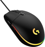 ORIGINAL Logitech Accessori per computer nero 910-005796 G203 Gaming Maus USB, 6 pulsanti, 200 - 8000 DPI, RGB, 2.1 m, 62.15 x 116.6 x 38.2 mm, 85 g