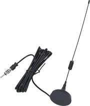 Antenna per Autoradio Alta Frequenza - Base Magnetica - Miglioramento dei Segnali Radiodiffusione - Antenna Auto Universale - Antenna Auto Corta - Progetto Innovativo
