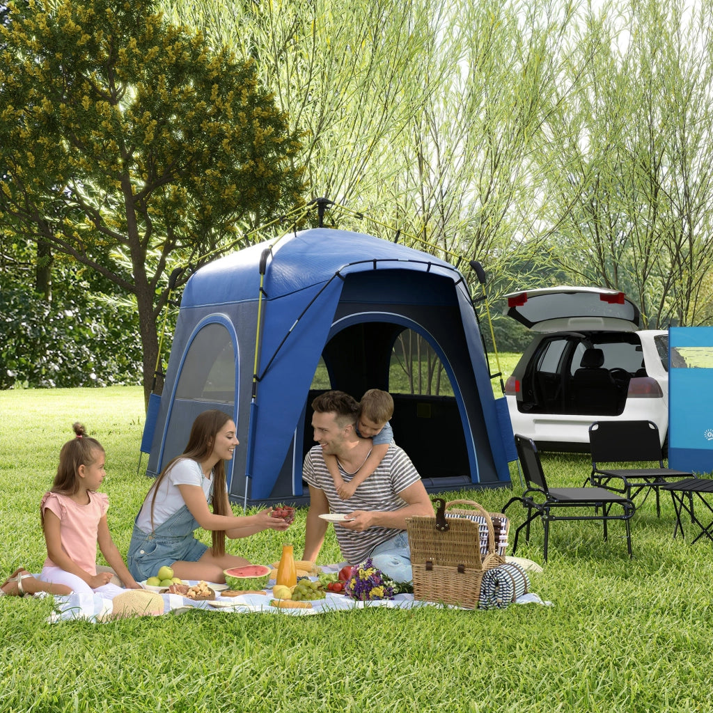Tenda da campeggio pop up ¨C zephmum ¨C blu grigio