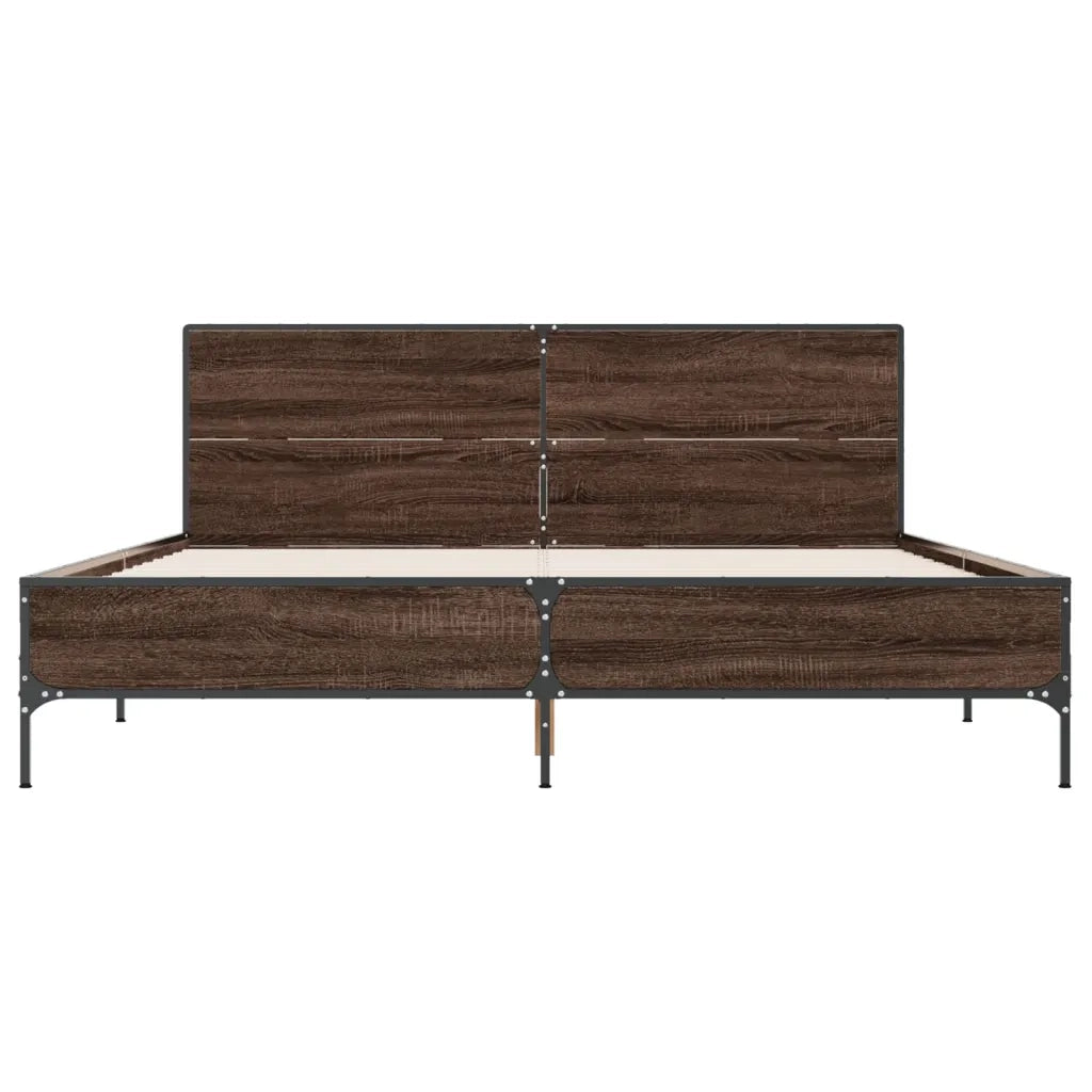 Giroletto Rovere Marrone 120x200cm in Legno Multistrato Metallo