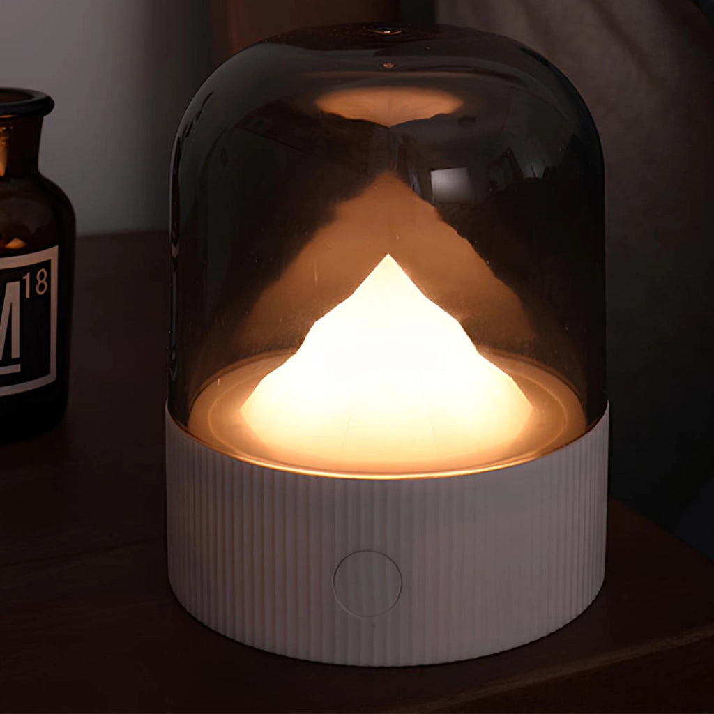 Luce notturna con intensità e colori regolabili modello Mont Blanc Bianco TechKidz
