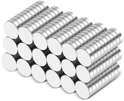 180 piccoli magneti, magneti per frigorifero 6x2mm magneti neodimio extra forti per bacheca magnetica, lavagna bianca, bacheca e lavori di manualità