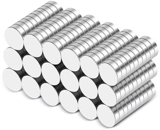 180 piccoli magneti, magneti per frigorifero 6x2mm magneti neodimio extra forti per bacheca magnetica, lavagna bianca, bacheca e lavori di manualità